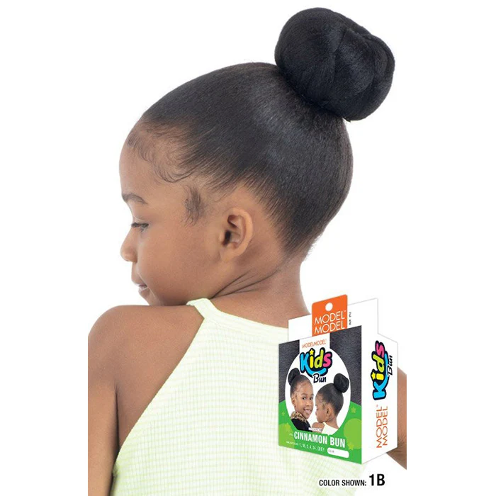 Model Model Kids Bun Ponytail - CINNAMON BUN - Image 2