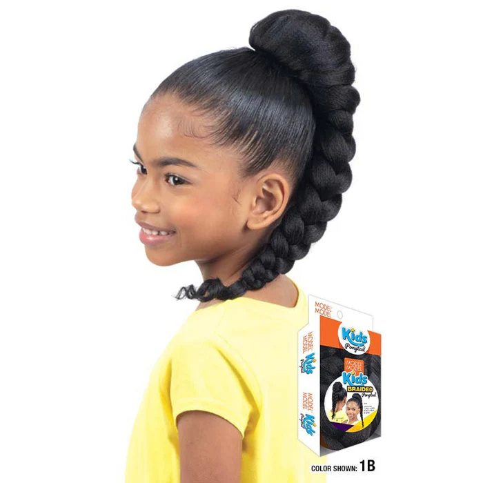 Model Model Kids Ponytail - BRAIDED PONYTAIL - Image 2