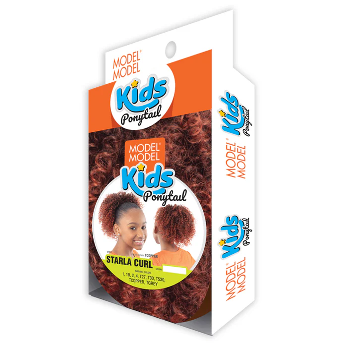 Model Model Kids Ponytail - STARLA CURL - Image 4