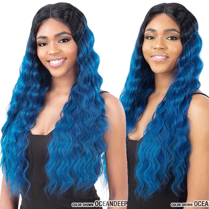 Model Model Lace to Lace 5" Deep Part Lace Front Wig - TRIPLE BARREL CURL 020 - Image 4