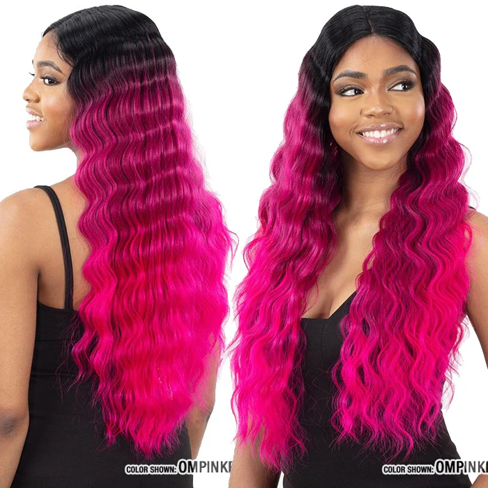 Model Model Lace to Lace 5" Deep Part Lace Front Wig - TRIPLE BARREL CURL 020 - Image 7