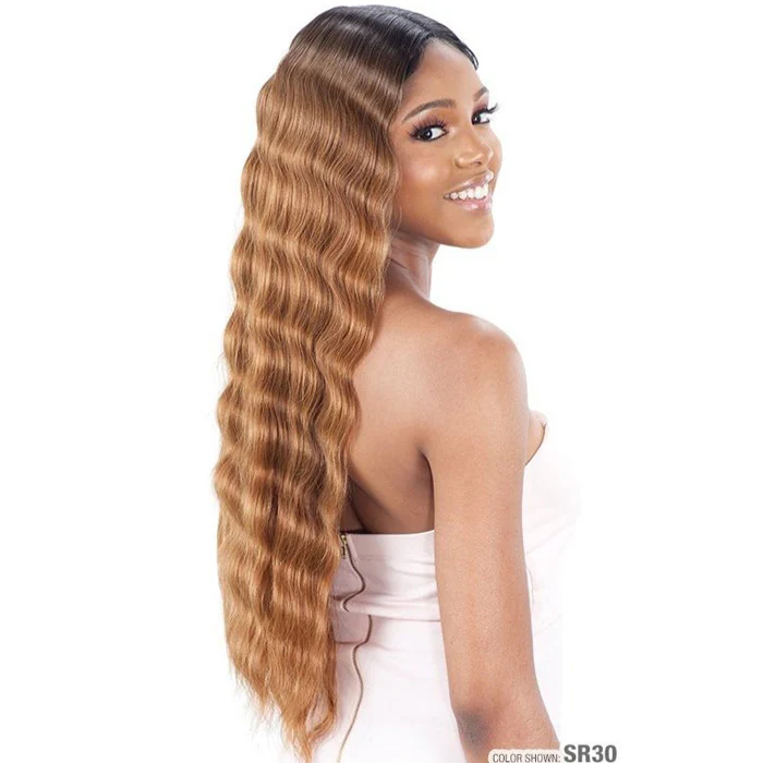 Model Model Lace to Lace 5" Deep Part Lace Front Wig - TRIPLE BARREL CURL 020 - Image 9