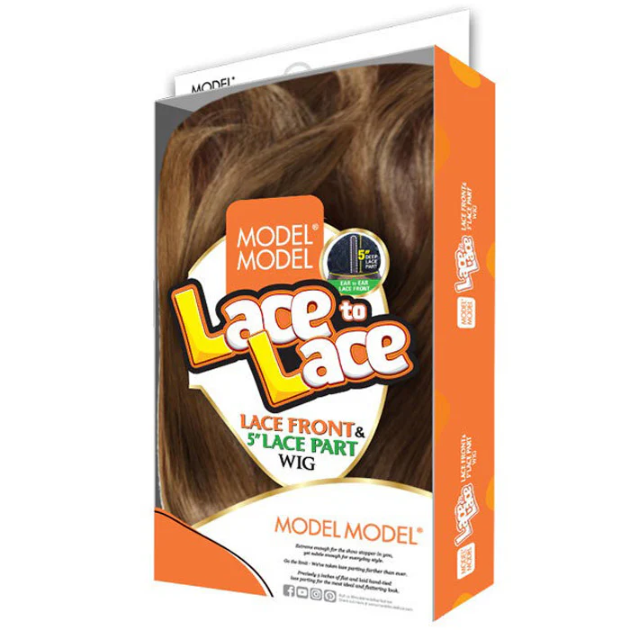 Model Model Lace to Lace 5" Lace Part Front Wig - TRIPLE BARREL CURL 010 - Image 5