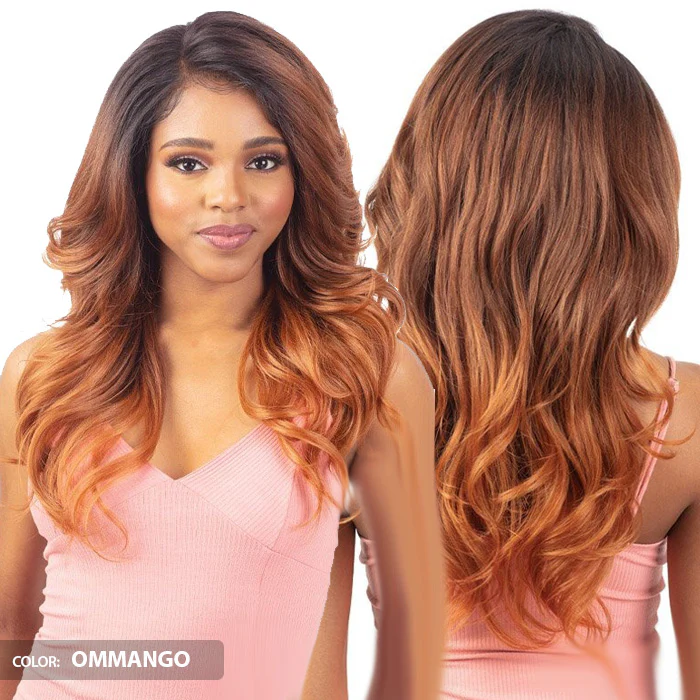 Model Model Mint 13X4 HD Lace Front Wig - APPLE MINT - Image 4