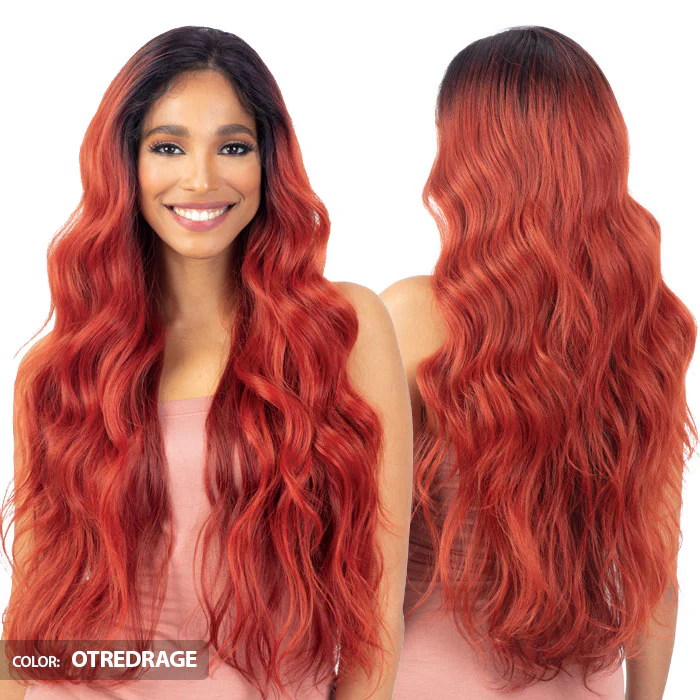 Model Model Mint 13x4 HD Lace Front Wig - SPEARMINT - Image 4