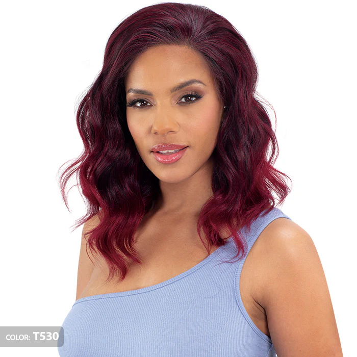 Model Model Miss Divine Glueless Human Hair Blend HD Lace Front Wig - CLEO - Image 2