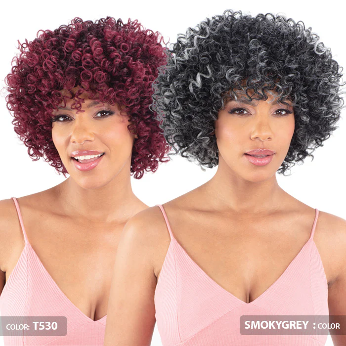 Model Model Miss Divine Human Hair Blend Full Wig - MONIQUE - Image 2