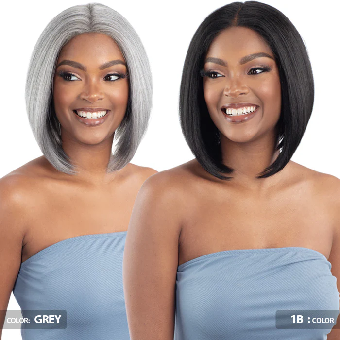 Model Model Miss Divine Human Hair Blend Glueless HD 5" Deep Part Lace Wig - GAIA - Image 5