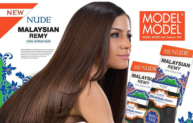 Model Model Nude 100% Human Hair Weaves - MALAYSIAN REMY YAKY 10S - 18 Inch - Image 3