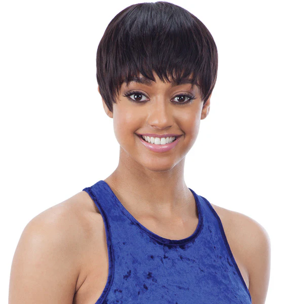 Model Model Nude Brazilian Natural 100% Human Hair Full Wig - DOVE - Image 2