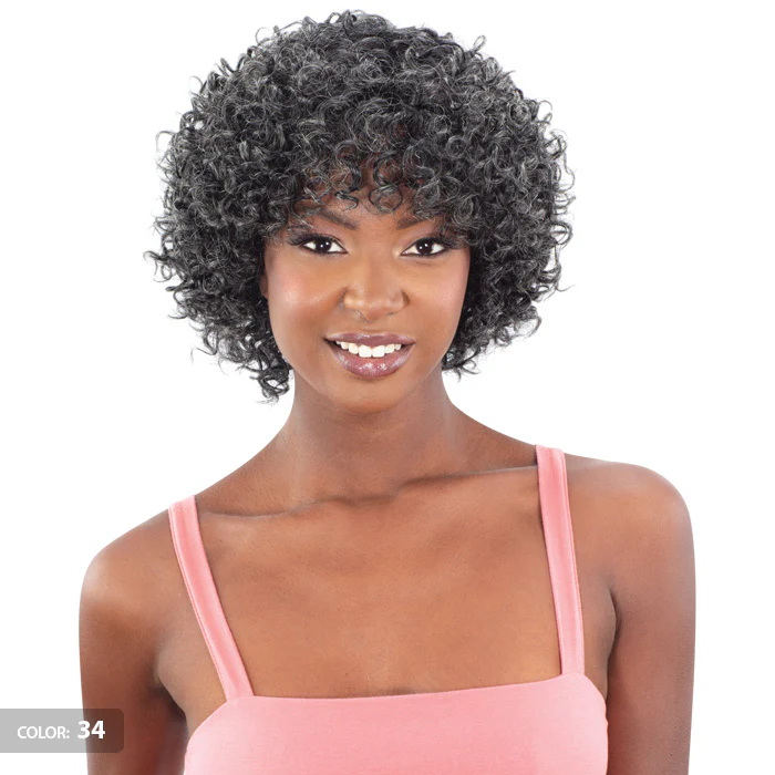 Model Model Nude Brazilian Natural 100% Human Hair Full Wig - SERENNA - Image 2