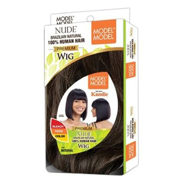 Model Model Nude Brazilian Natural Human Hair Premium Wig - KANDIE - Image 3