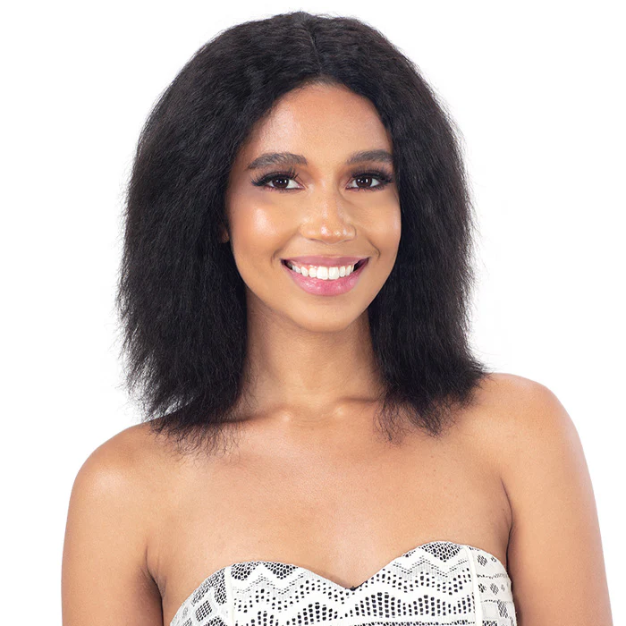 Model Model Nude Fresh Human Hair HD Lace 5" Deep Wide Part Wig Wet N Wavy CAVALLA CURL - Image 2