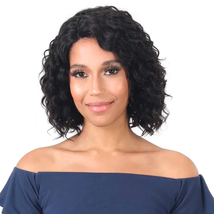 Model Model Nude Premium 100% Human Hair HD Lace Front 5" Part Wig - BUFFY - Image 4