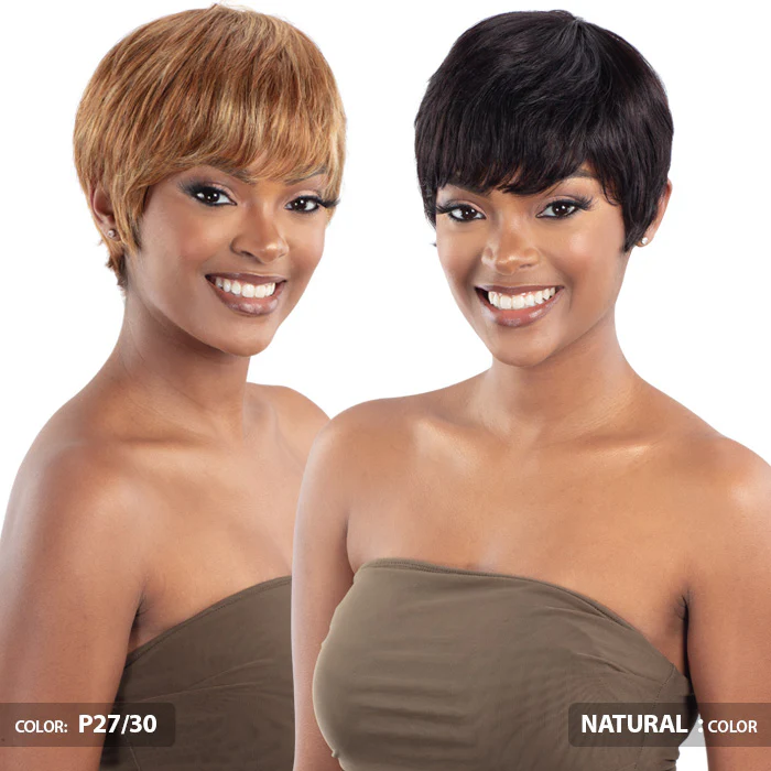 Model Model Nude Premium Brazilian Natural 100% Human Hair Full Wig - ROMINA - Image 2