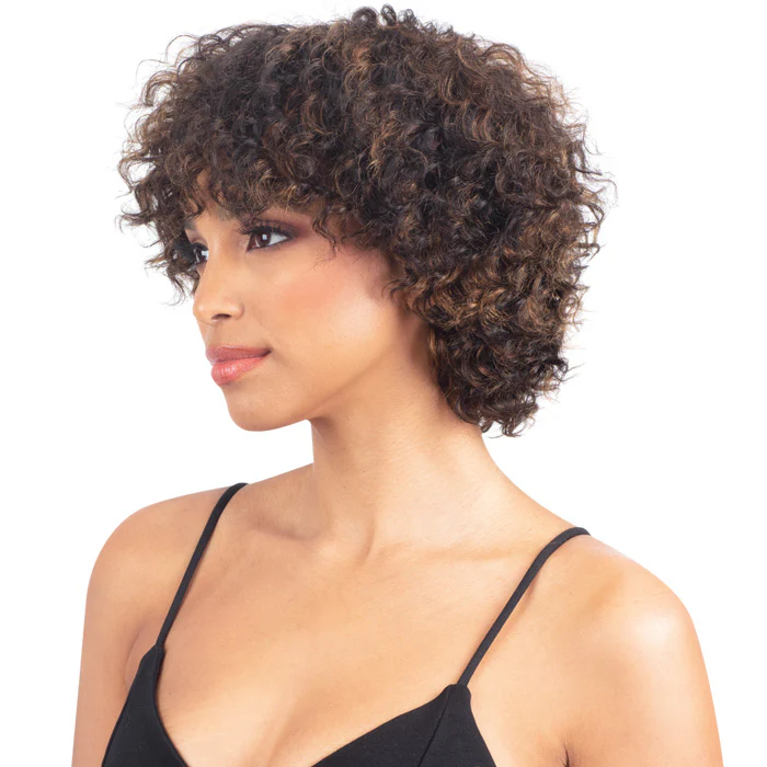 Model Model Nude Brazilian Natural 100% Human Hair Full Wig - TESSIE - Image 3