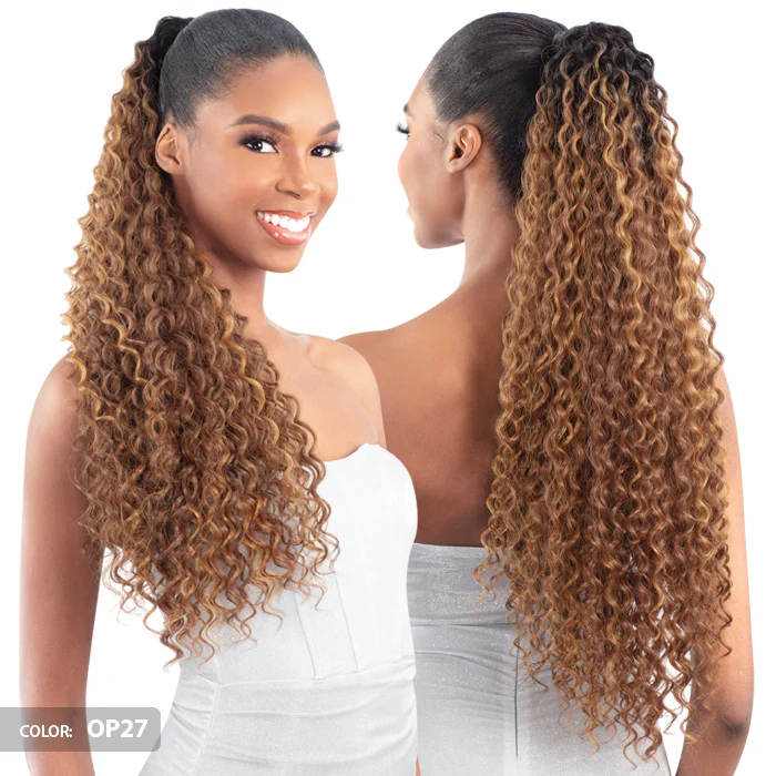 Model Model Pony Pro Secret Pocket Ponytail - ITALIAN CURL 26" - Image 2