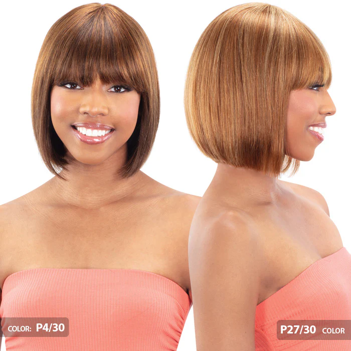 Model Model Premium Nude Brazilian Natural 100% Human Hair Full Wig - LENORA - Image 3
