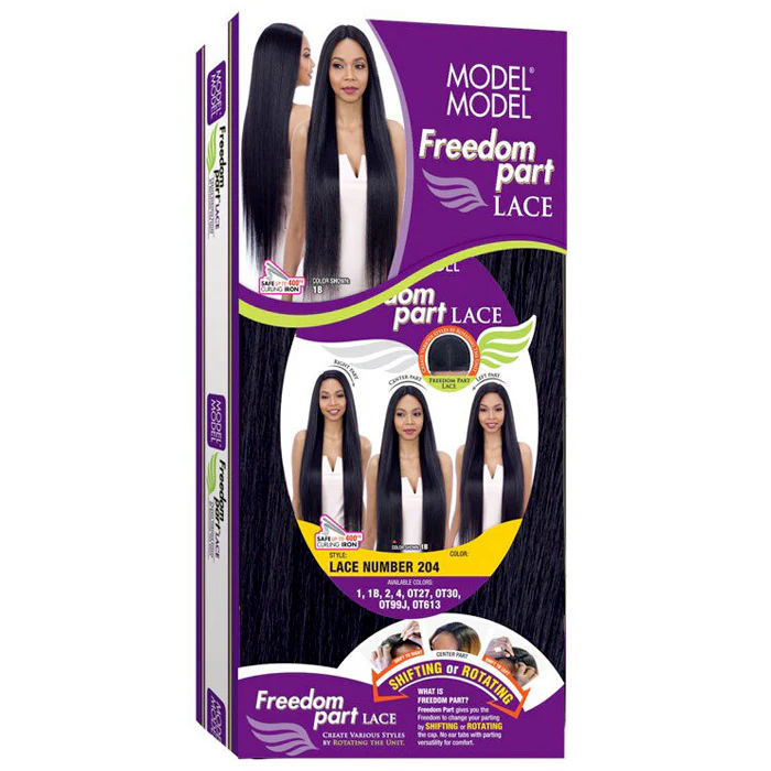 Model Model Freedom Part Lace Wig - LACE NUMBER 204 - Image 4