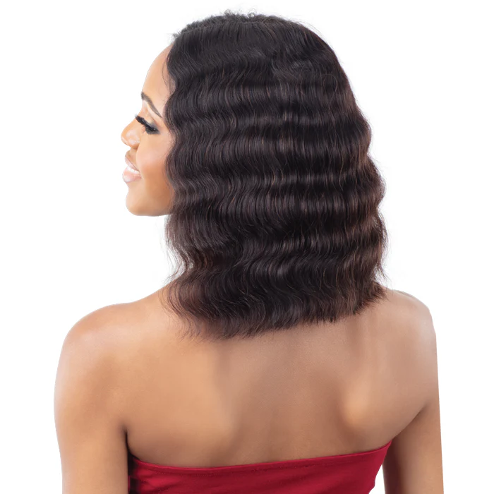 Model Model 100% Human Hair HD Lace Front Wig Haute - SOFT CRIMP CURL 12 - Image 2