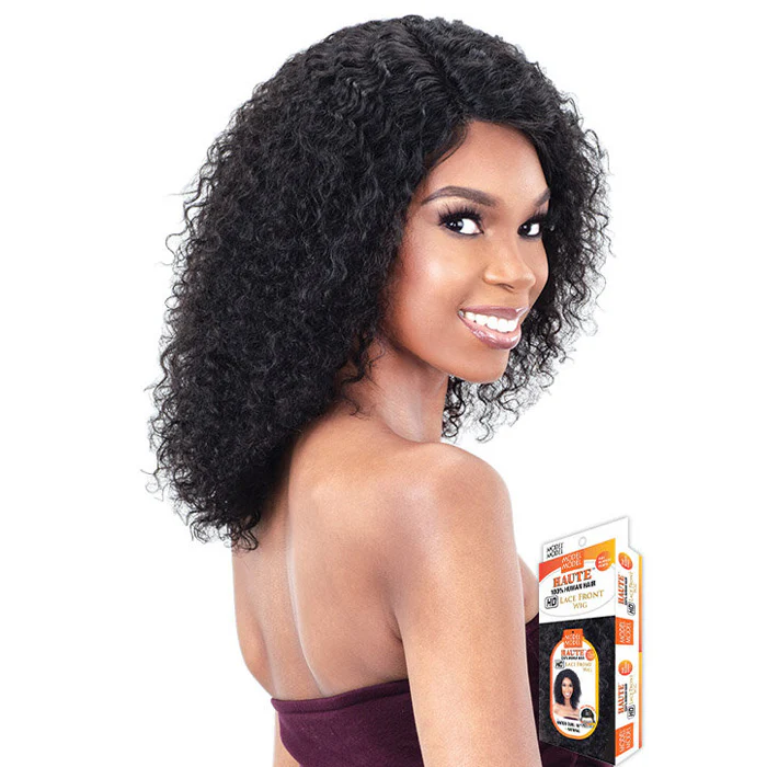 ModelModel 100% Human Hair HD Lace Front Wig Haute - WATER CURL 16 - Image 2