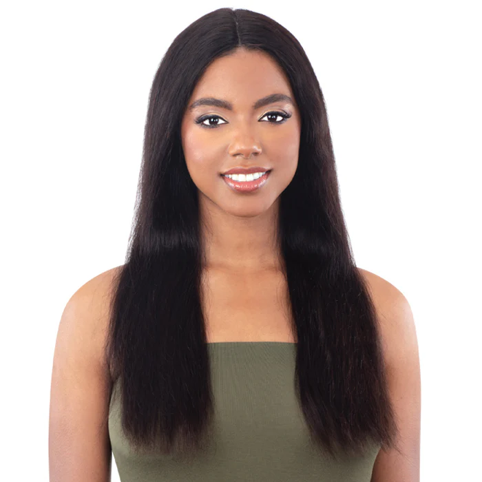 Model Model 100% Human Hair Lace Front Part Wet & Wavy Wig - DEEP WAVE 24 - Image 2