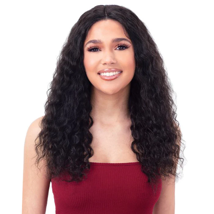 Model Model Haute 100% Human Hair HD Lace Front Wig - DEEP WAVE 20