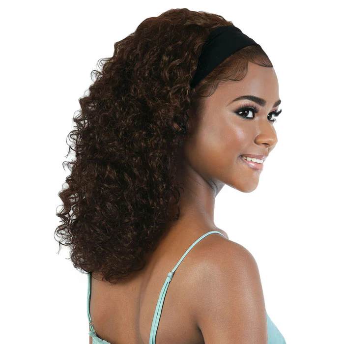 Motown Tress 100% Persian Virgin Remy Human Hair Headband Wig - HPR BAND88 - Image 4