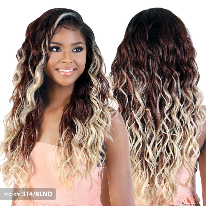 Motown Tress 13X6 Faux Skin HD Lace Front Wig - LS136.ECHO - Image 3