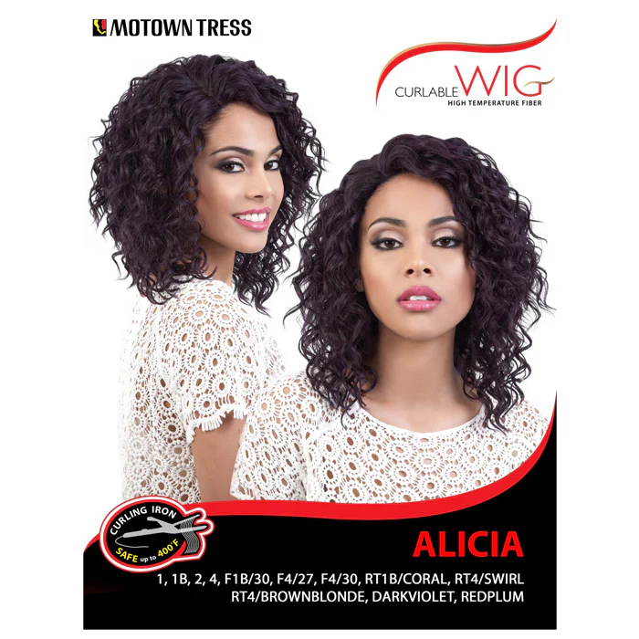 Motown Tress Curlable Full Wig - ALICIA - Image 5