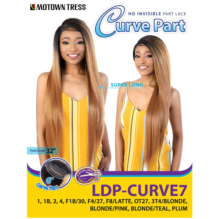 Motown Tress Curve Part HD Invisible 6" Deep Lace Wig - LDP-CURVE 7 - Image 4