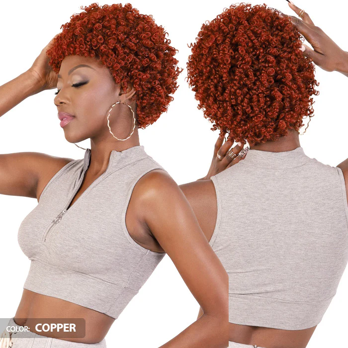 Motown Tress Day Glow Glueless Wig - SPICE - Image 3