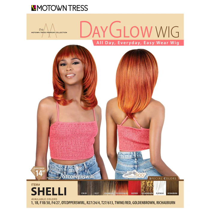 Motown Tress Day Glow Full Wig - SHELLI - Image 7