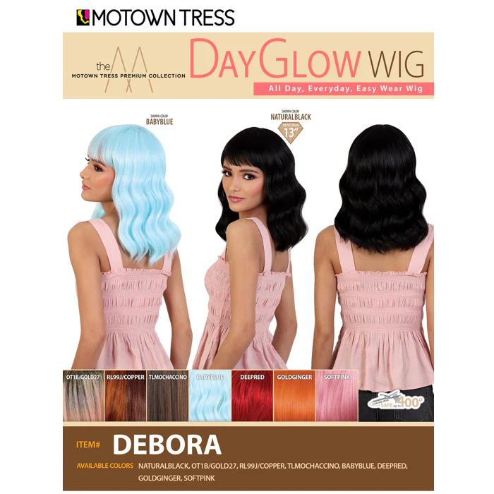 Motown Tress Day Glow Full Wig - DEBORA - Image 6