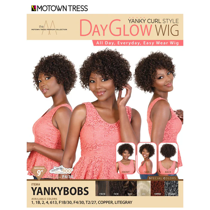 Motown Tress Day Glow Wig Full Wig - YANKYBOBS - Image 5