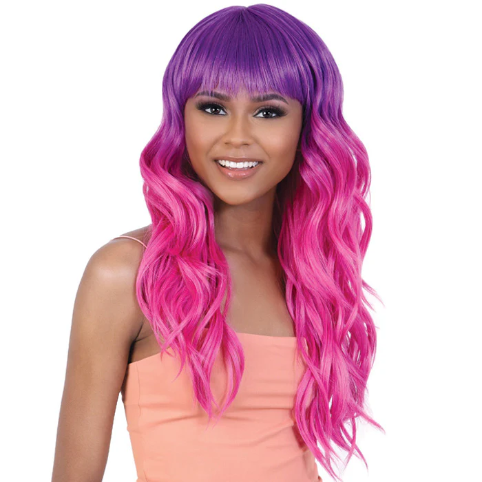 Motown Tress Day Glow Wig Glueless Lace Part Wig - LC.LUXY