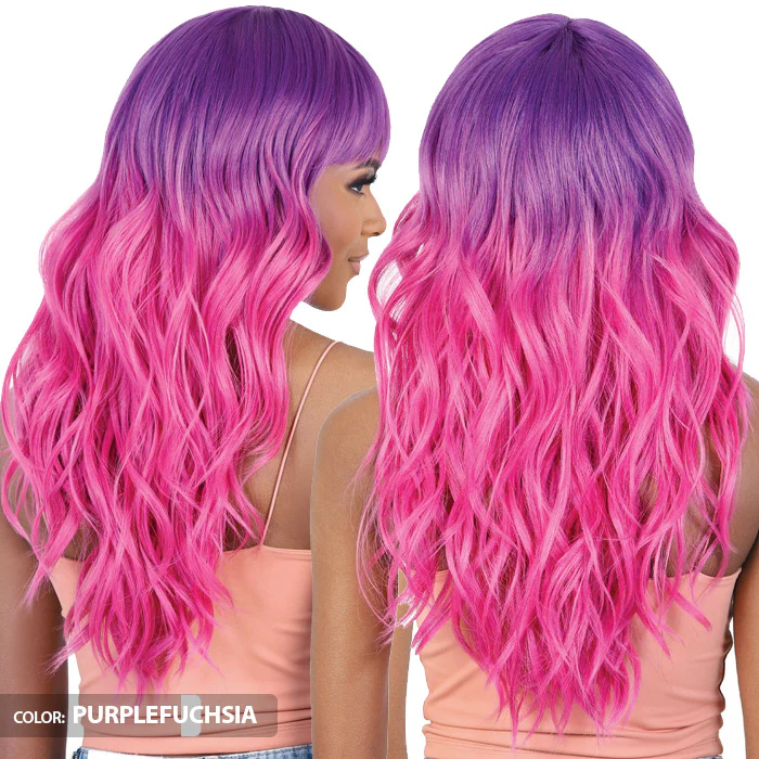 Motown Tress Day Glow Wig Glueless Lace Part Wig - LC.LUXY - Image 3