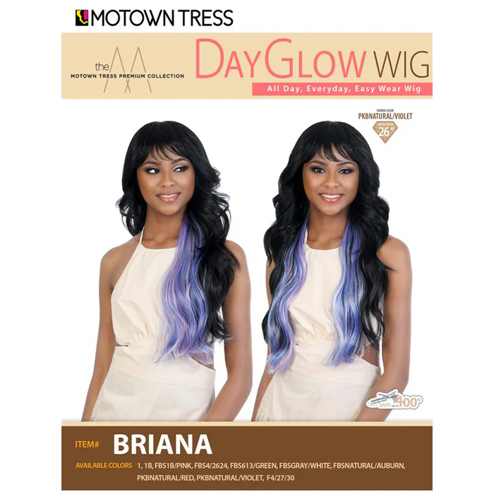 Motown Tress Day Glow Full Wig - BRIANA - Image 5