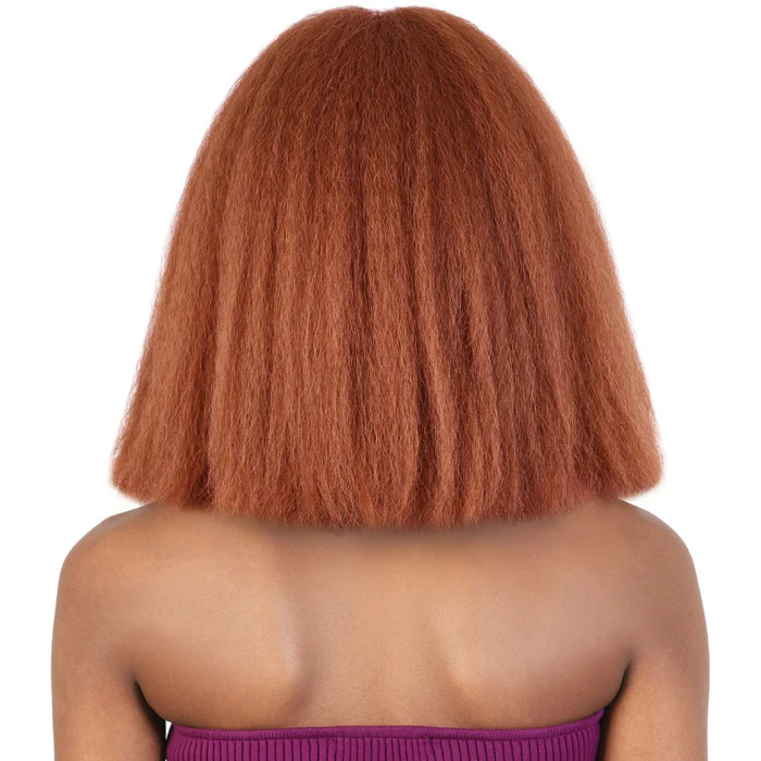 Motown Tress Glam Touch Lace Glueless Human Hair Blend HD Lace Deep Part WIG - HBL.POPO - Image 5