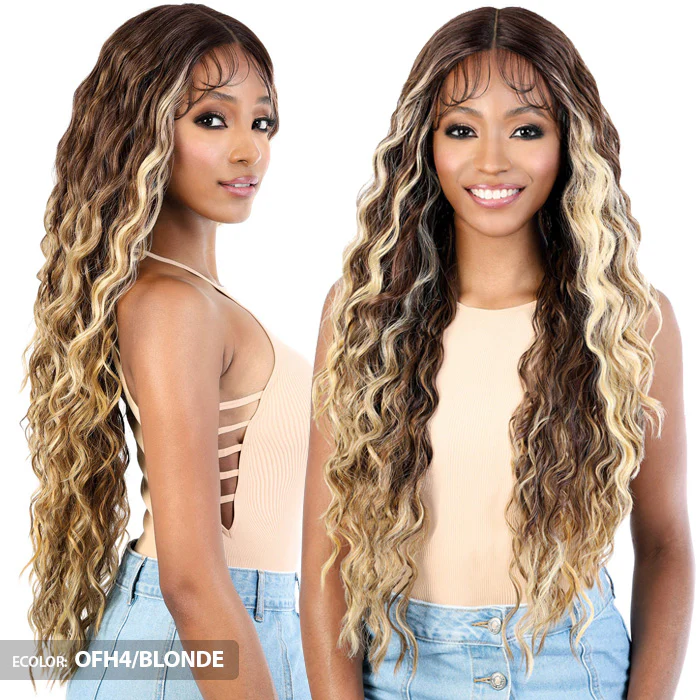 Motown Tress Glueless 13x7 HD Invisible Fake Scalp Lace Front Wig - LS137.SAMI - Image 3