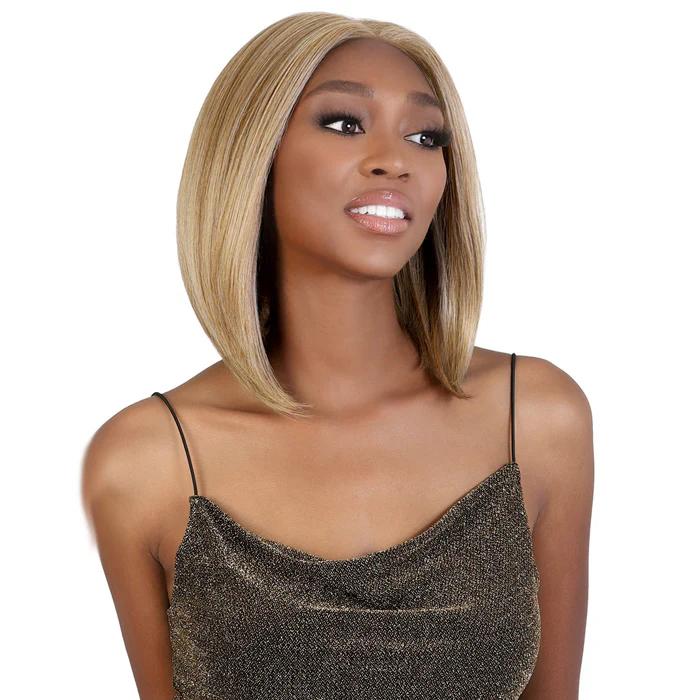 Motown Tress Glueless 360 Whole Lace HD Hand-Tied Lace Wig - WHLB.JAX - Human Hair Blend