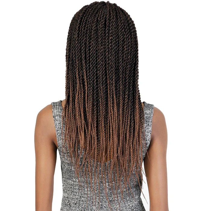 Motown Tress Glueless HD Hand-Braided Full Lace Wig - LONG SENEGAL TWIST SQUARE TOP - WLBII.SN26 - Image 4