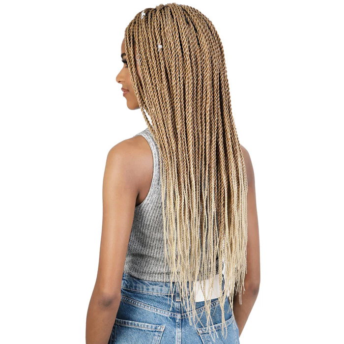 Motown Tress Glueless HD Hand-Braided Full Lace Wig - MICRO SENEGAL TWIST SQUARE TOP - WLBII.MICRO - Image 4