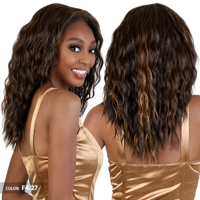 Motown Tress Glueless Human Hair 360 HD Whole Lace Wig - WHLB.ARI - Image 2