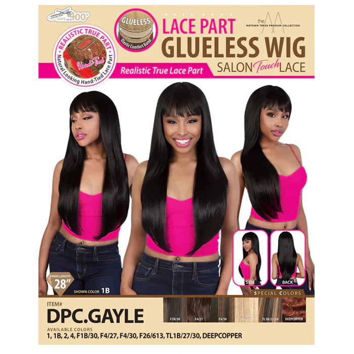 Motown Tress Glueless Salon Touch Lace Part Wig - DPC.GAYLE - Image 4