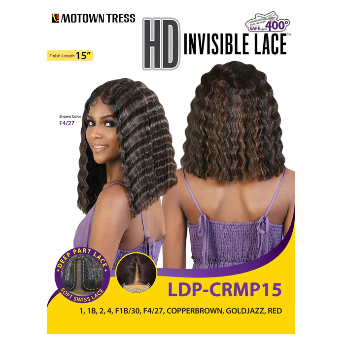 Motown Tress HD Deep Part Lace Wig - LDP-CRMP 15 - Image 4
