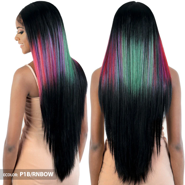 Motown Tress HD Invisible Lace 13X6 Faux Skin Lace Front Wig - LS136.CHIC - Image 4