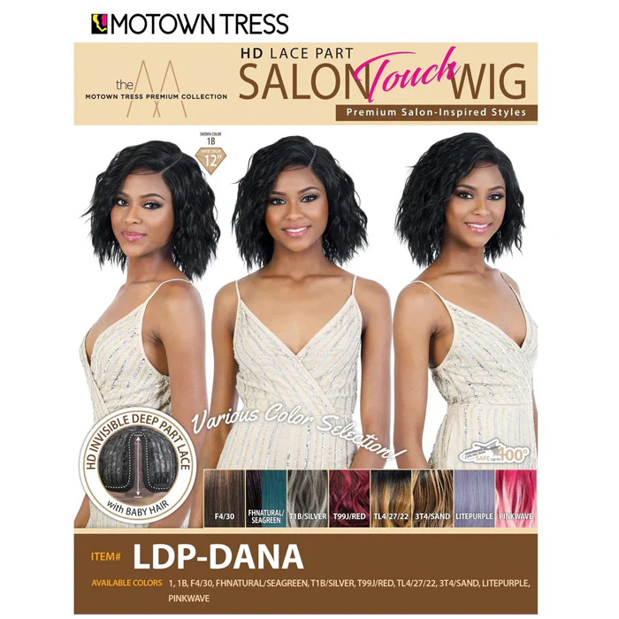 Motown Tress Salon Touch HD Lace Deep Part Wig - LDP-DANA - Image 4