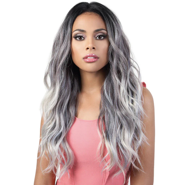 Motown Tress Human Hair Premium Mix 360 Lace Wig - HB360L ZIA