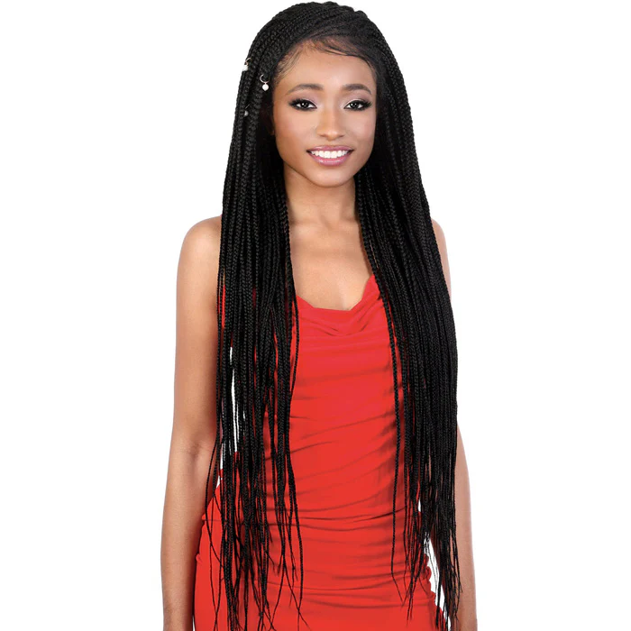Motown Tress Lace Front Wide 13x4 Box Braid Wig - L134.BOX 38
